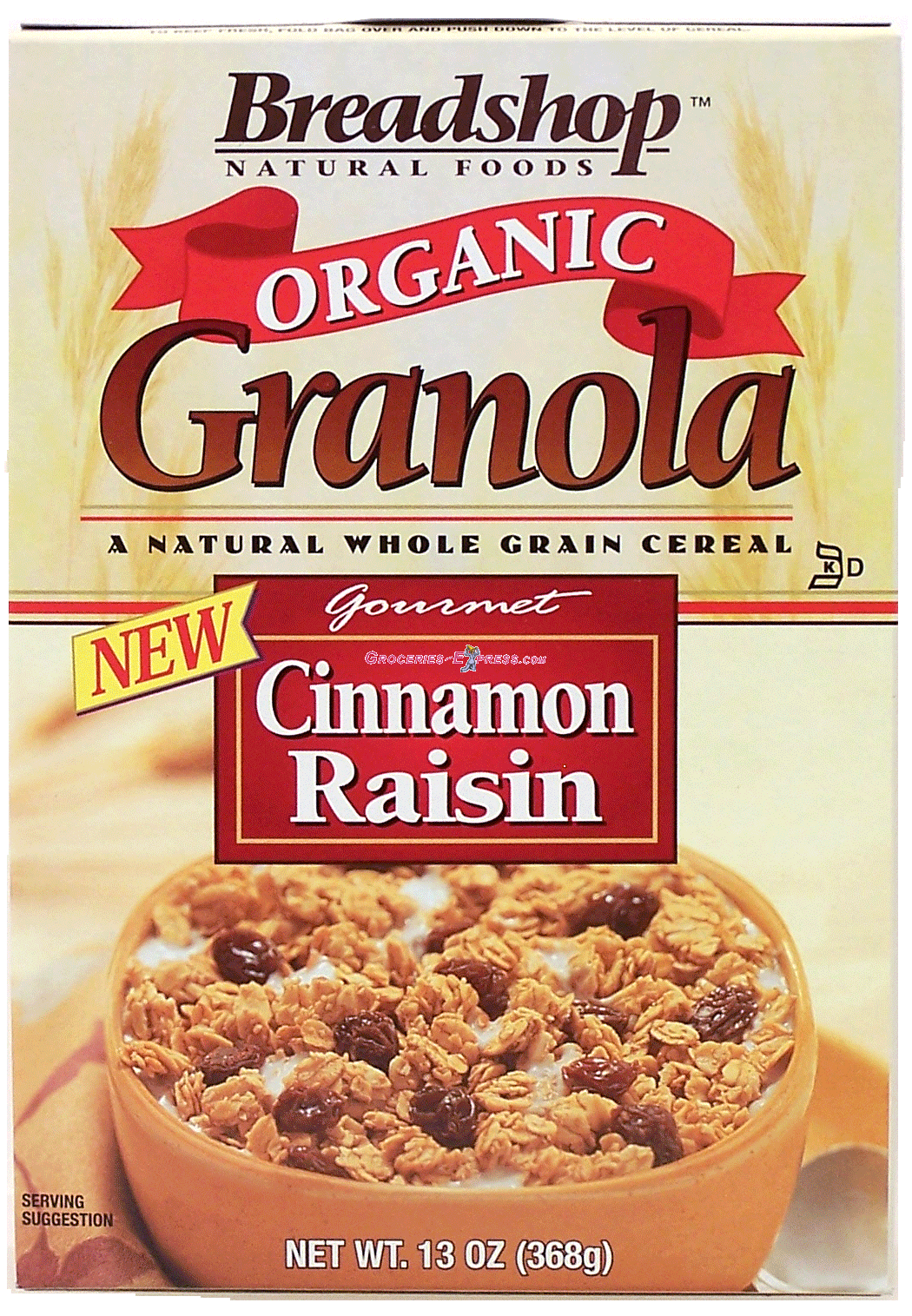 Breadshop&nbsp;Organic&nbsp;cinnamon raisin gourmet granola whole grain cereal Full-Size Picture